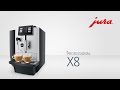 Automatické kávovary Jura X8 Platin