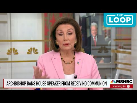 Pelosi Blasts Catholics: 'These People'