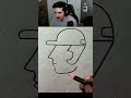 How to Draw A Face with Numbers! 🤯