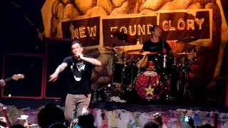New Found Glory covering Sixpence None the Richer's "Kiss Me" clip 10-28-11  Best Buy Theater  NYC