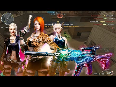 Crossfire AL ( Đột Kích ) 2.0 : M4A1 S - Serpente azul - Hero Mode X - Zombie V4