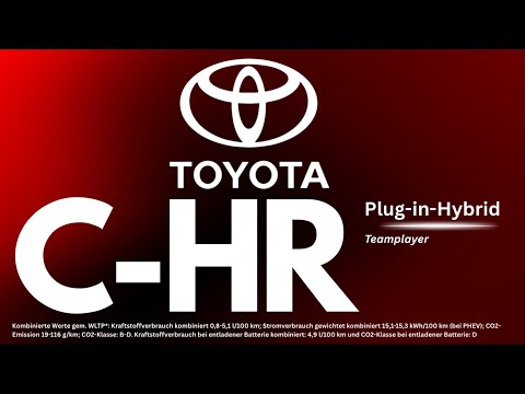 Der Toyota C-HR Plug-in-Hybrid Teamplayer