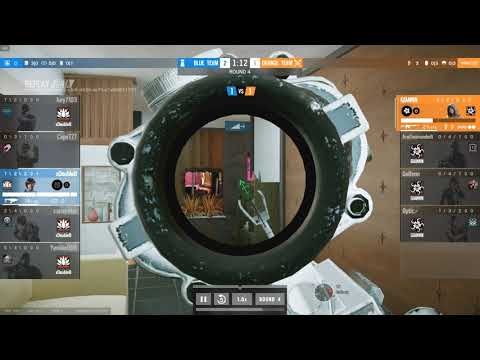 1v5 Clutch Ace With Hibana (Rainbow Six Siege)