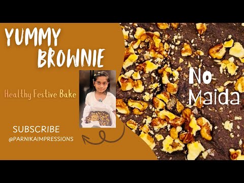 Fudgy ATTA Brownies (No Maida!) 🍫 Best Whole Wheat Chocolate Brownie Recipe
