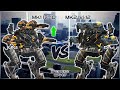 WR Blaze Mk1 10 VS Magnum Mk2 12 Comparison War Robots