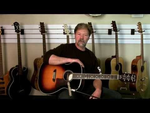 Official Washburn WSD5240 Solo Deluxe Acoustic Guitar Demo