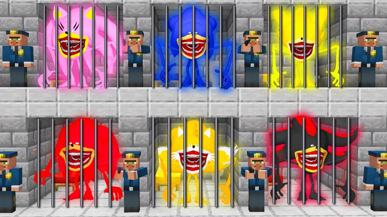 ¡LA PRISIÓN DE SHIN SONIC! 💀😱 - MINECRAFT