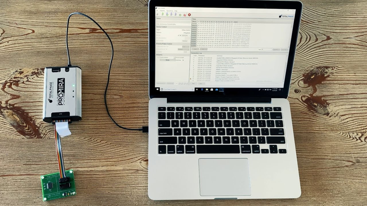 Programming SPI Flash Memory Using Promira - Total Phase