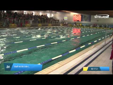 Serie 7 dei Staff 4x100 Stile L.  Assoluti Maschi Master - Campionati Regionali Master 2015 VENETO