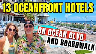 13 MYRTLE BEACH OCEANFRONT HOTELS ON THE BOARDWALK & WITHIN WALKING DISTANCE! GO
