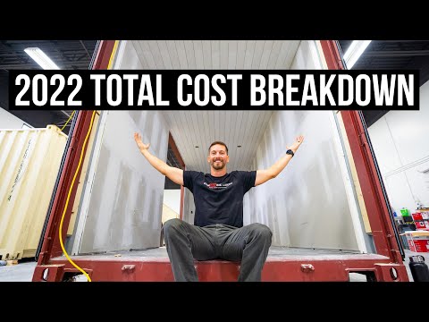 40ft Shipping Container Home | 2022 TOTAL COST Breakdown