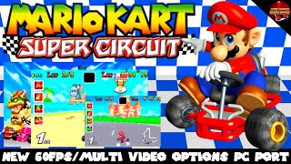 You Need To Play This New Mario Kart GBA PC Port! #mariokartsupercircuit #remasteredgames #fangame