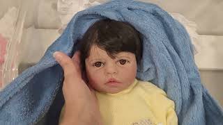 Bebê de silicone menino indo para casa 