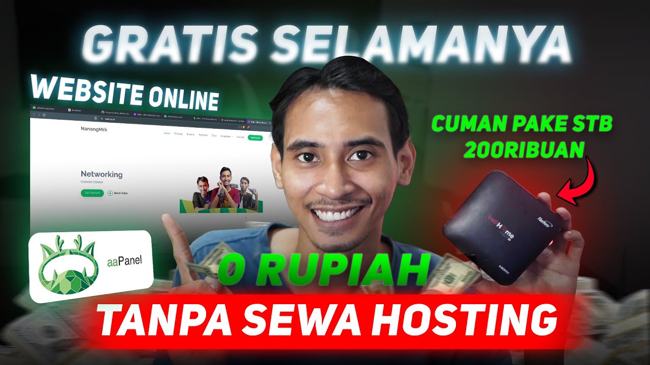 Creating Cloud Hosting with STB HG680P with aapanel without Public IP (Complete)