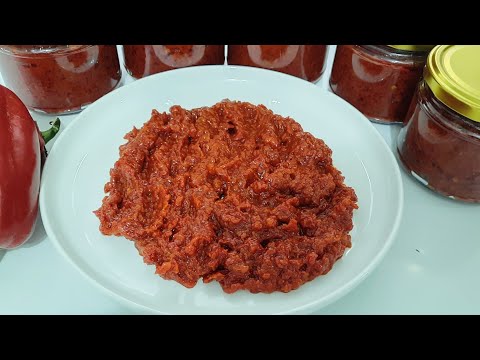 Video thumbnail: Receta e gjyshes ajvar - Ajvar Shtëpie - Receta e Gjyshes