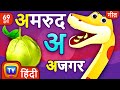 Varnamala - Phonics Songs with Two Words, Numbers + More ChuChuTV Hindi Learning Songs for Kids