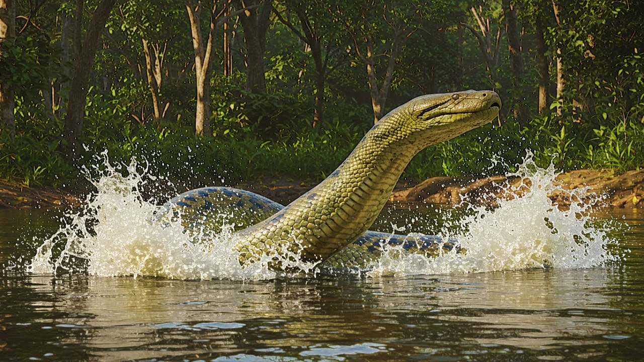 ANACONDA DA AMAZÔNIA FOI VISTA - A GUARDIÃ DA FLORESTA (RELATOS DA AMAZÔNIA)
