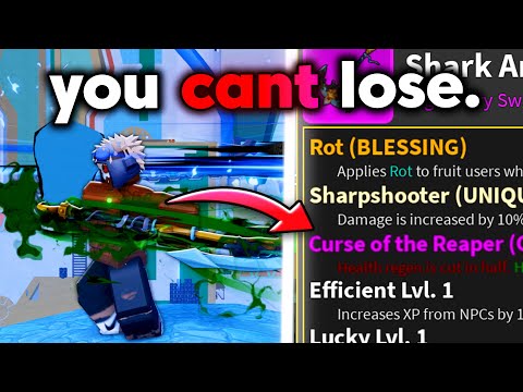 I got the ULTIMATE Shark Anchor Enchantment (and it’s OP..) | Blox Fruits