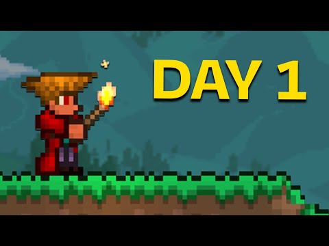 Terraria with my friends - DAY 1