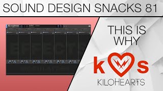Video thumbnail for Snap Heap's Secret Weapon – Sound Design Snacks 81 by Kilohearts