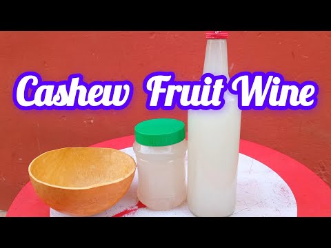 How to Make Cashew Fruit Wine step by step at Home