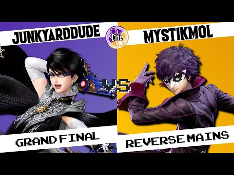 DnL Reverse Mains Grand Final - DWNG Junkyarddude (Bayonetta) Vs. BNKR Mystikmol (Joker)