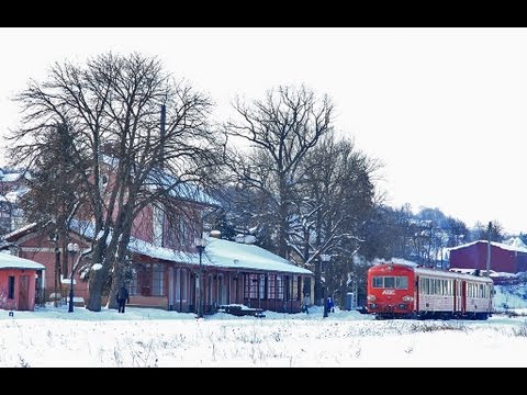 Winter Regio Train Falticeni - Dolhasca on M510 line [February, 2012]