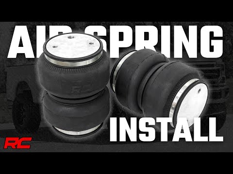 Installing Rough Country's Air Spring Kit on 2022 Ford F-250
