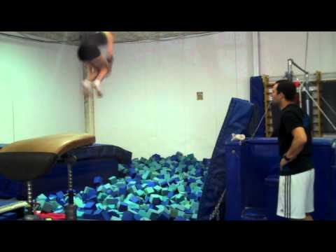 Madison Webster Half Out Vault Gymnastics