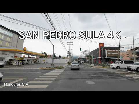 San Pedro Sula, Honduras | Conduciendo en la ciudad | Driving Tour from the Bus Terminal | 4K