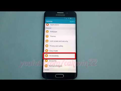 Android Lollipop : How to enable or disable Turn off all sound on Samsung Galaxy S6