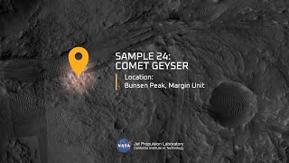 Meet the Mars Samples: Comet Geyser (Sample 24)