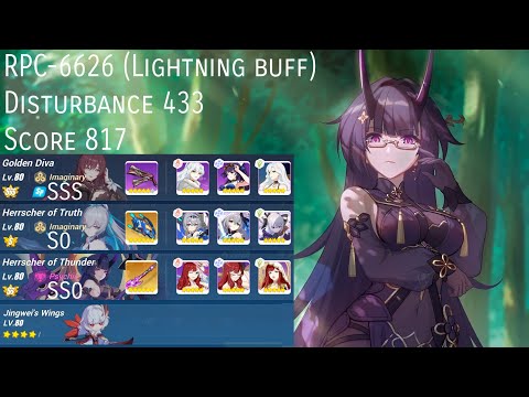 [Honkai Impact 3] RPC-6626 (lightning) - Exalted Abyss Red Lotus (433D)