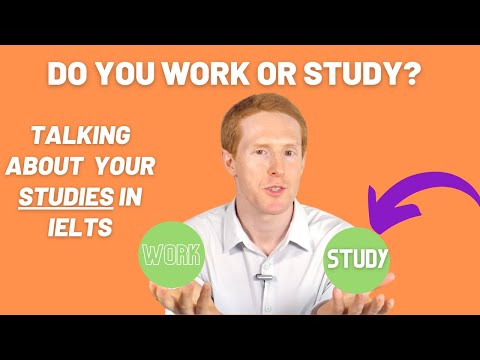 Do you work or study? | vocabulary for students