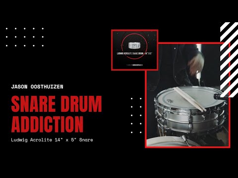 Jason Oosthuizen's Snare Drum Addiction - Part 40 - Ludwig Acrolite 14''x5.5'' Snare Drum