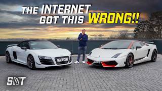 Audi R8 vs Lamborghini Gallardo – More DIFFERENT Than People Think!
