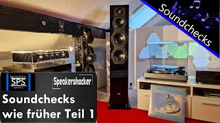 Soundchecks Tim Taylors Plattenspieler, so wie früher Teil 1