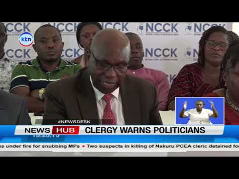 Clergy warn politicians over corruption, alcoholism and early campaigns ahead of 2027 elections