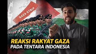 Download lagu Tentara Indonesia Masuk Gaz*A? Begini Reaksi Sebenarnya dari Rakyat Gaza mp3