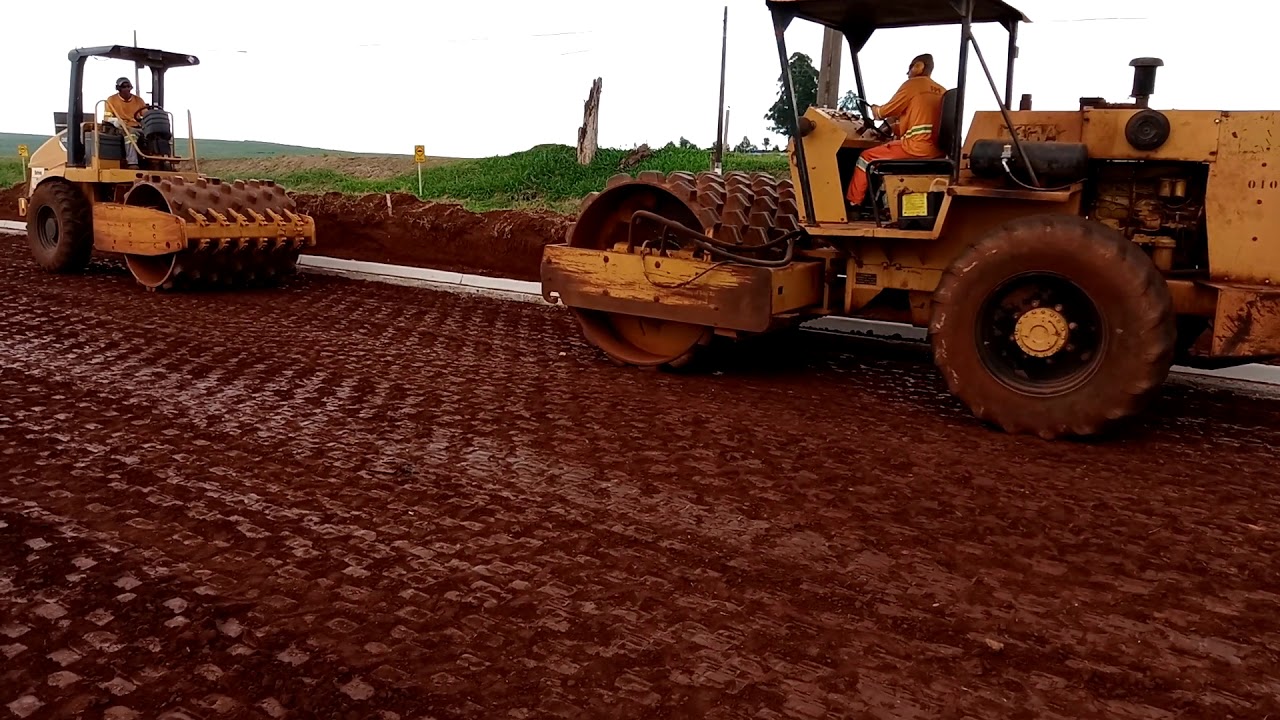Compactação do Subleito - Construção de Pavimento