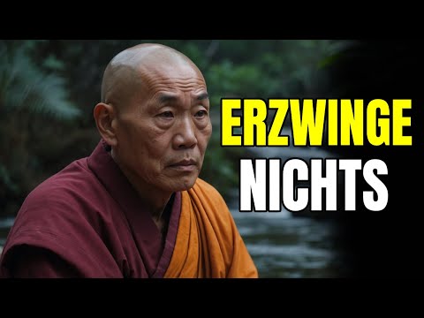 Erzwinge nichts: Die buddhistische Weisheit, dem natürlichen Fluss des Lebens zu vertrauen