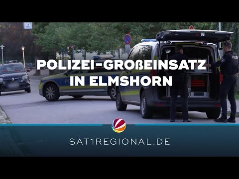 Schüsse aus Fenster: Polizei-Großeinsatz in Elmshorn