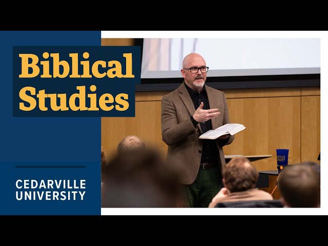 Thumbnail for video titled: Why Study Biblical Studies at Cedarville University?