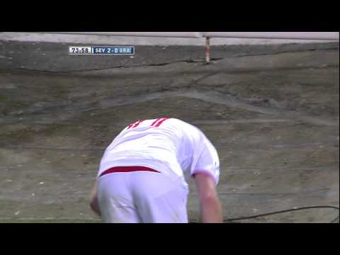 Gol de Medel en el Sevilla FC (3-0) Granada CF - HD