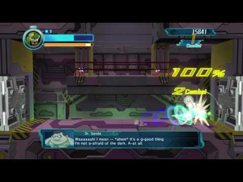 Mighty No. 9 playthrough pt5 - Lights Out!...and On (Dynatron Boss)