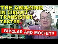 The Amazing DIY 1 In Circuit Transistor Tester Bipolar Mosfet NPN PNP N Type P Type More