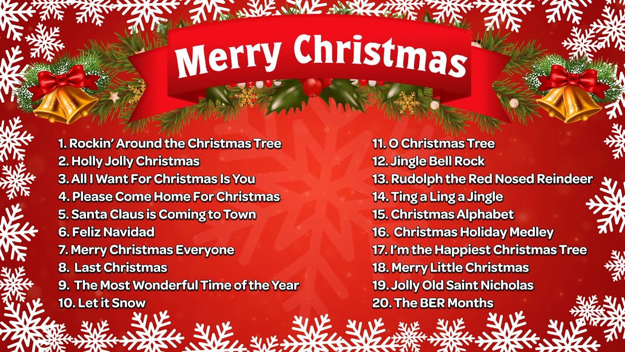 Top Christmas Songs of All Time 🎄 Best Merry Christmas Music 2026 Playlist