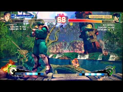 SSF4 AE:2012 nakh13 (Ryu) vs AOI MOMO (Bison)