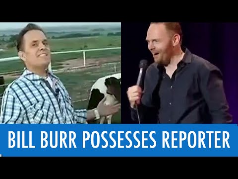 Reporter Gets Way Too Excited About Cow Sex in the Background