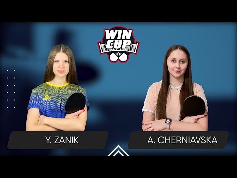 08:45 Yulianna Zanik  - Alina Cherniavska West 2 WIN CUP 08.01.2024 | TABLE TENNIS WINCUP
